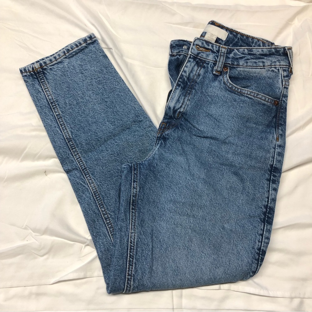 H&M boyfriend style blue jeans